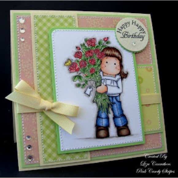 Super Cute Magnolia Rubber Stamp - Picture 2 of 3